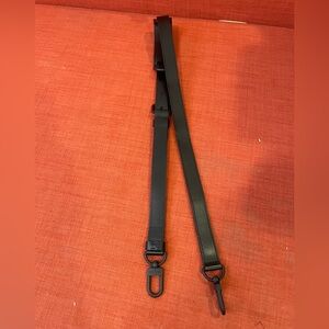 Louis Vuitton Keepall Black Leather Crossbody Strap for Men